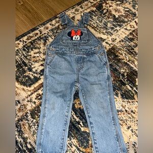 Baby gap Minnie Mouse overalls